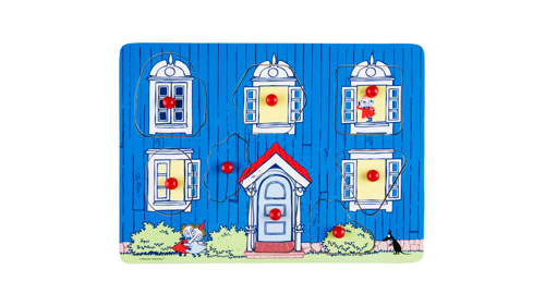 Moomin - Peg Puzzle Moominhouse (35527005), bild 3