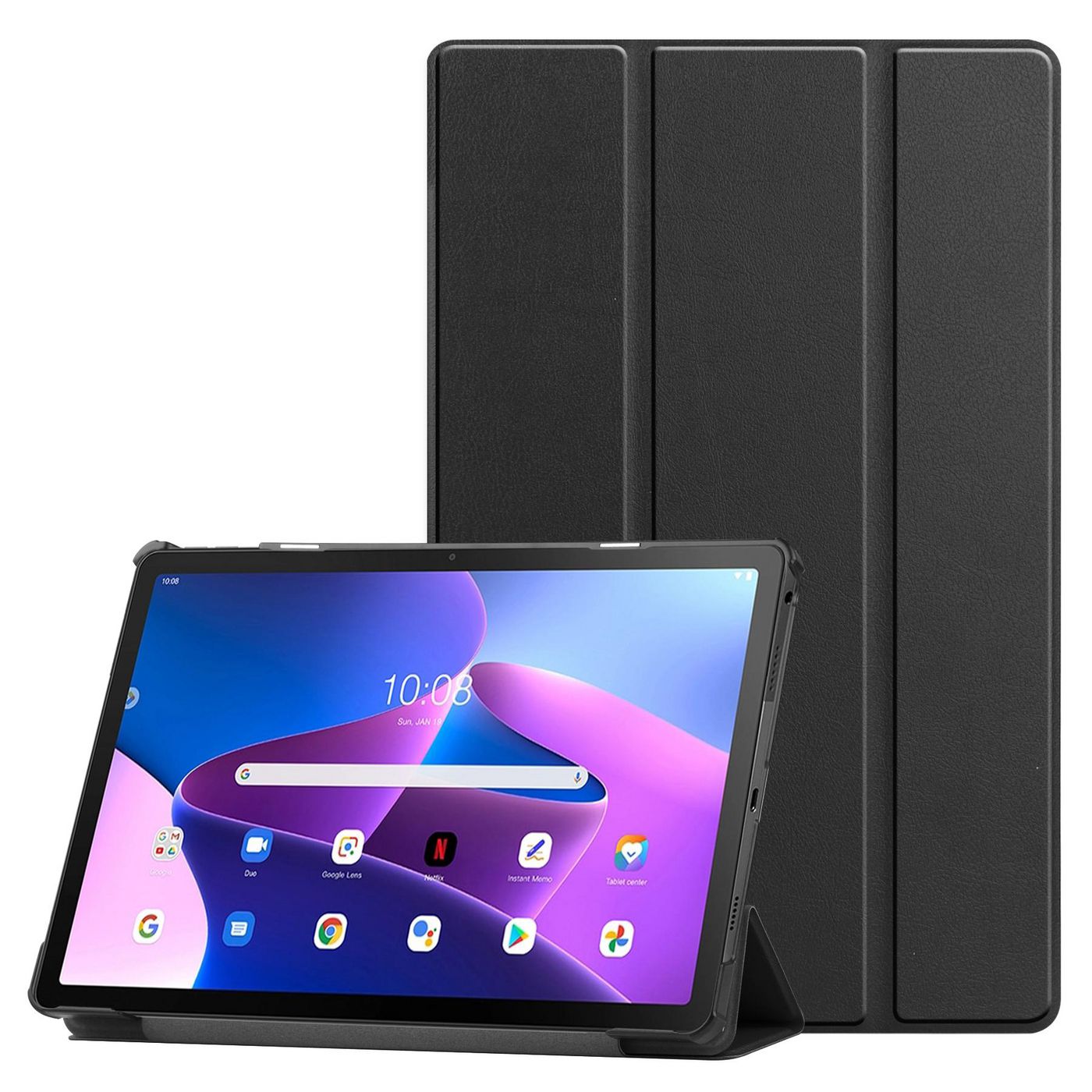Fodral eSTUFF HOUSTON Folio Case till Lenovo Tab M10 Plus 10.6" (3rd Gen) - Svart, bild 4