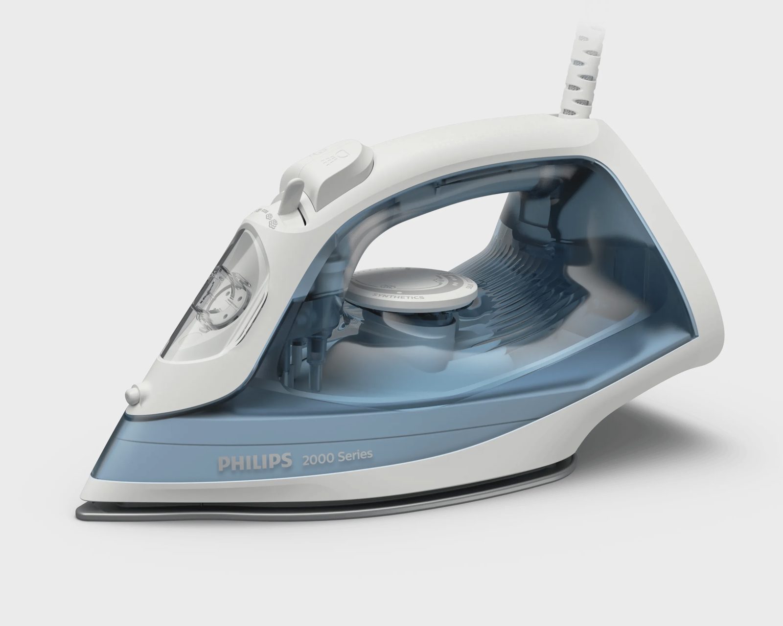 Philips DST2010/20 ångstrykjärn 2000 W, non-stick-belagd stryksula, grå