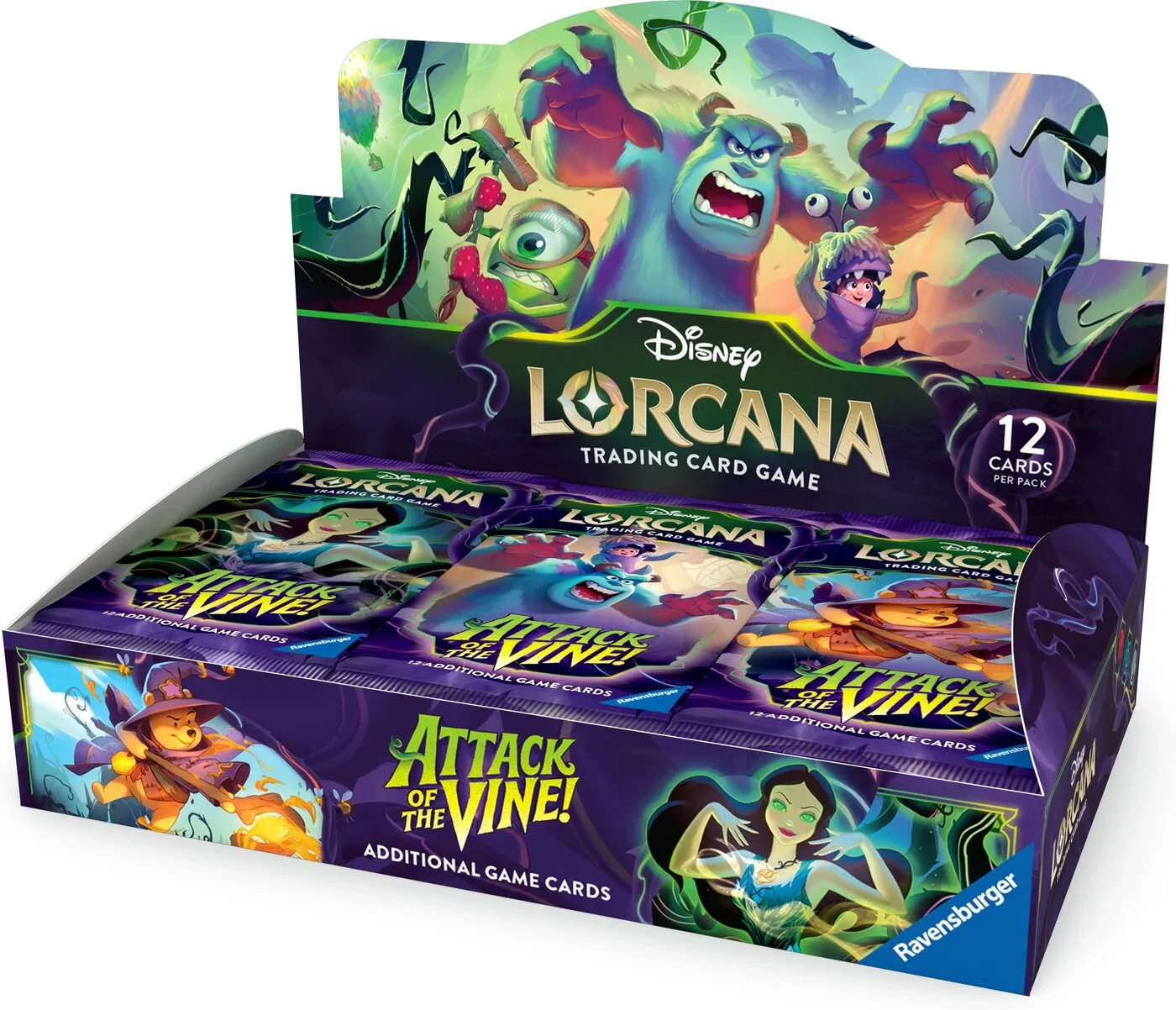 Disney Lorcana TCG Attack of the Vine! - Booster Display (24 Booster)