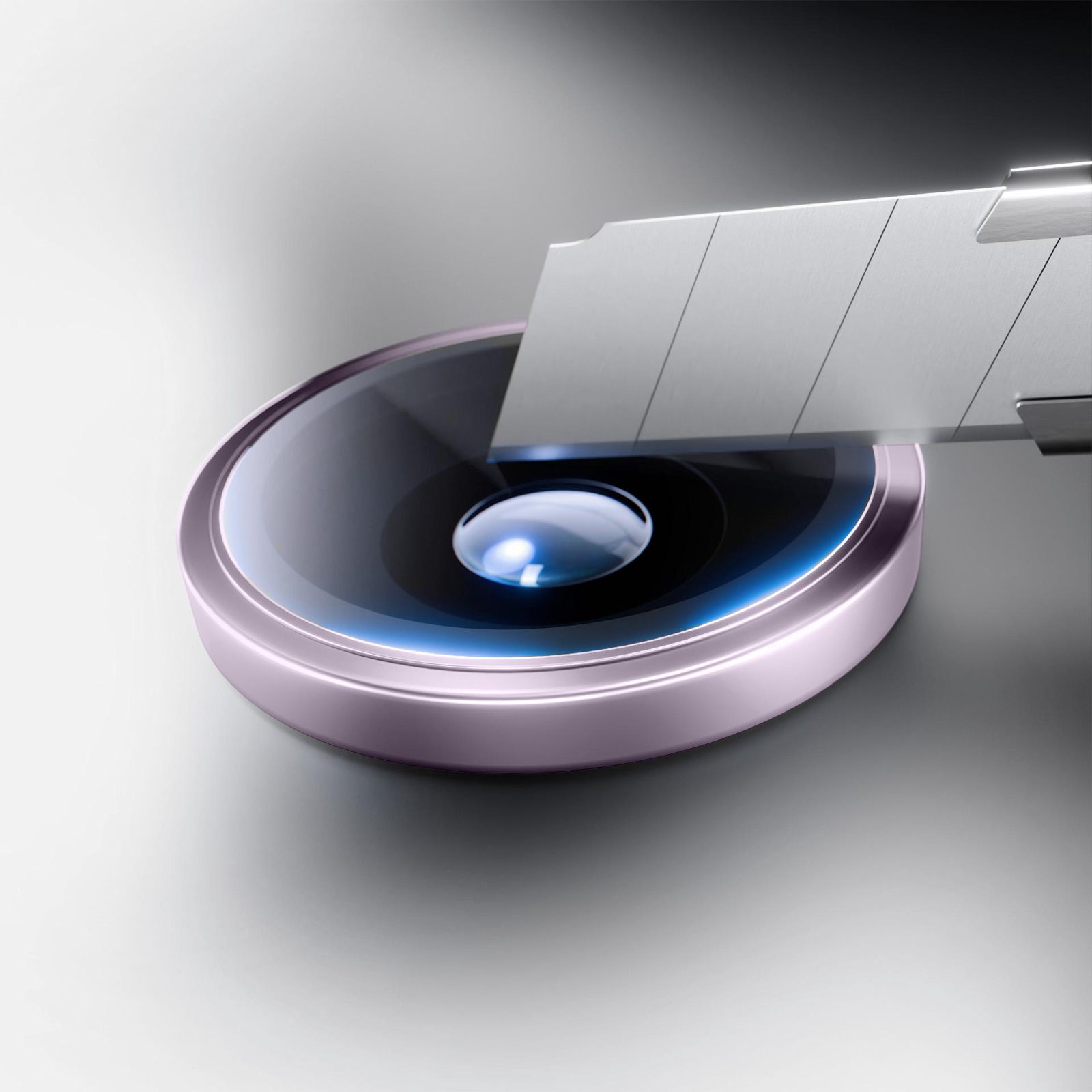 3mk Lens Protection Pro härdat glas till iPhone 16e – Lila, bild 2