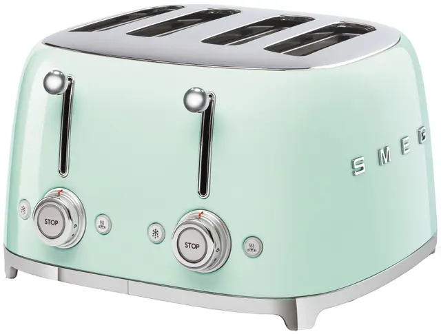 Smeg 50’s Style brödrost TSF03PGEU (pastellgrön)