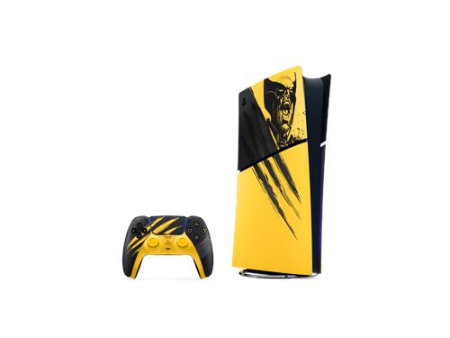 PlayStation 5 Slim Digital Edition – Marvel’s Wolverine Battle Yellow Limited Edition Bundle, bild 2
