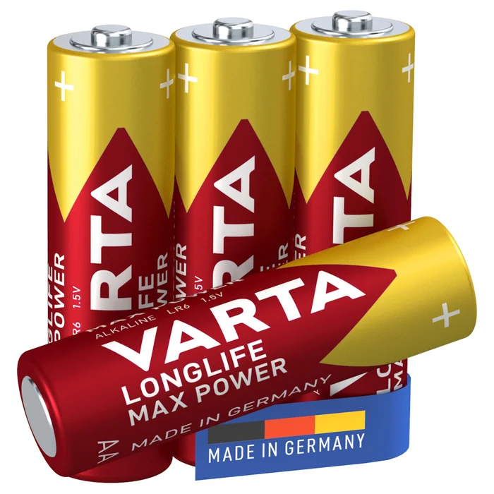 VARTA Longlife Max Power AA batteri, 4 st