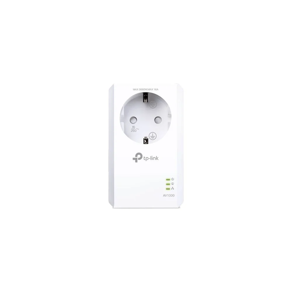 TP-Link TL-PA7017P AV1000 Gigabit Passthrough Powerline Adapter