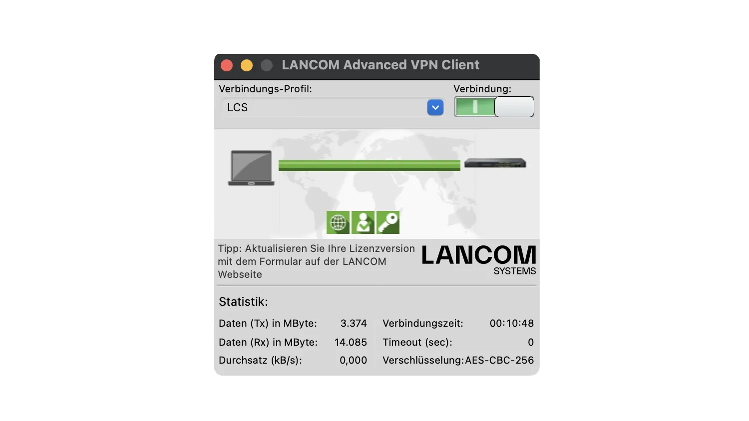 LANCOM Advanced VPN Client - Licens - ESD - Mac
