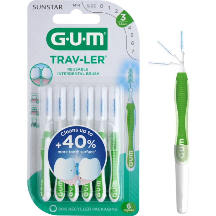 GUM Travler Mellanrumsborste 1,1