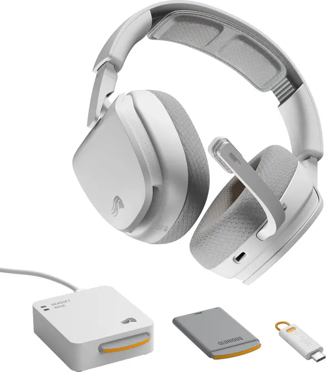 Glorious GHS Wireless InfinitePlay gamingheadset, vit