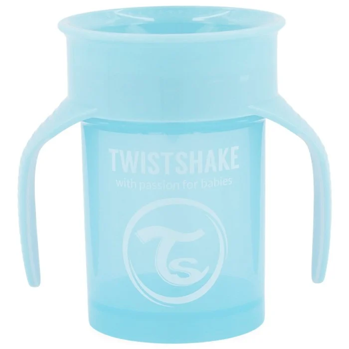 Twistshake 360 Cup 6+m Pastel Blue