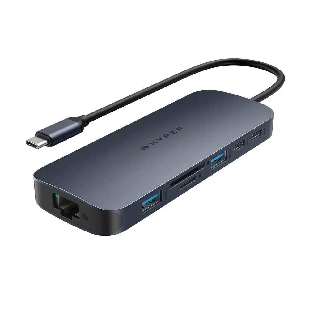 Hyperdrive 11-in-1 USB-C Hub Midnattsblå