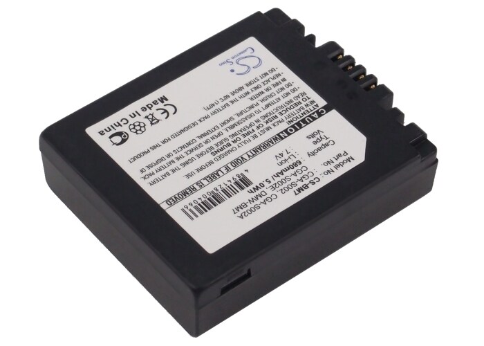 Batteri till Kamera för Panasonic Lumix DMC-FZ1, DMC-FZ10, DMC-FZ10EB m.fl., bild 3