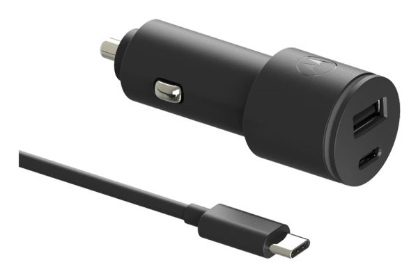 Motorola TurboPower 45 W billaddare, svart