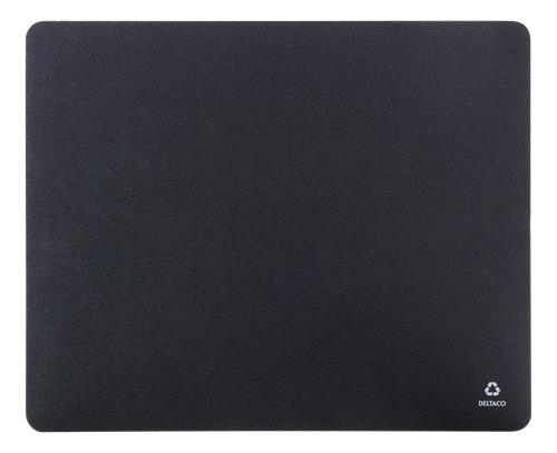 Deltaco Recycled Mousepad, från återvunna PET-flaskor, 230x190x3mm - Svart, bild 4