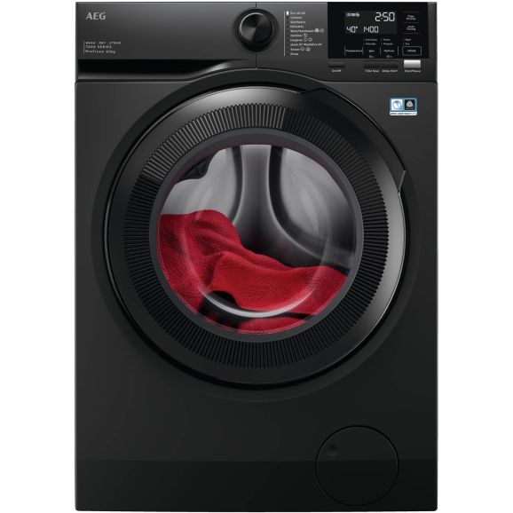 AEG LWR7249969 7000-serien ProSteam Svart tvättmaskin/torktumlare 9 kg., bild 2