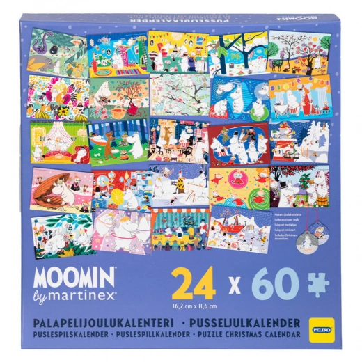 Pussel Julkalender Mumin