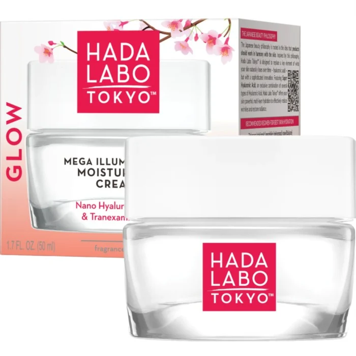 Hada Labo Tokyo GLOW Mega Illuminating Moisturizer Cream 50 ml