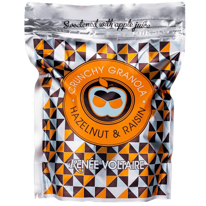 Renée Voltaire Crunchy Granola Hasselnöt & Russin 500 g