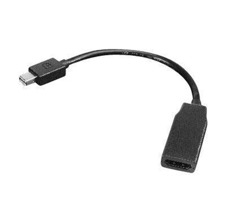 Lenovo - Bildskärmskabel - Mini DisplayPort (hane) till HDMI (hona) - 20 cm - för ThinkCentre M75t Gen 2 ThinkPad P51 ThinkStation P330 Gen 2 P34X P350 P520 P620, bild 2