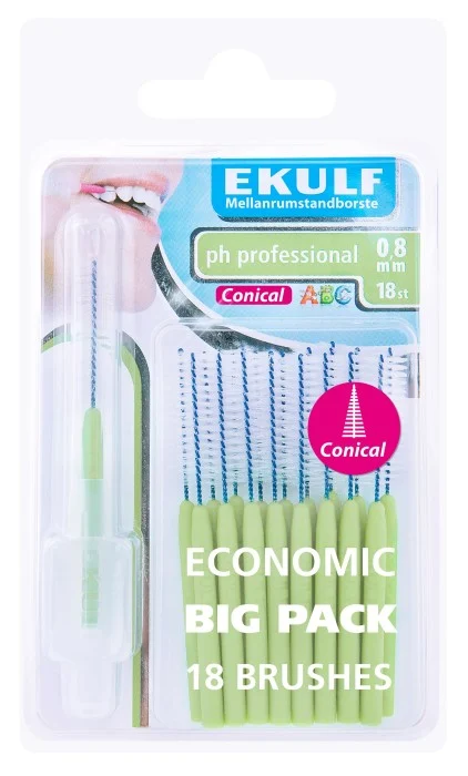 EKULF pH professional 0,8conic 18 Pcs