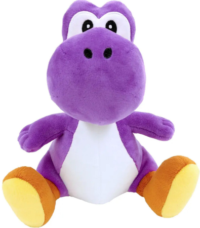 Sanei Super Mario Purple Yoshi Plush ~20cm, bild 3