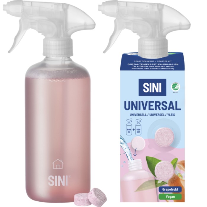 SINI Rengöringstablett Allrengöring Startpaket