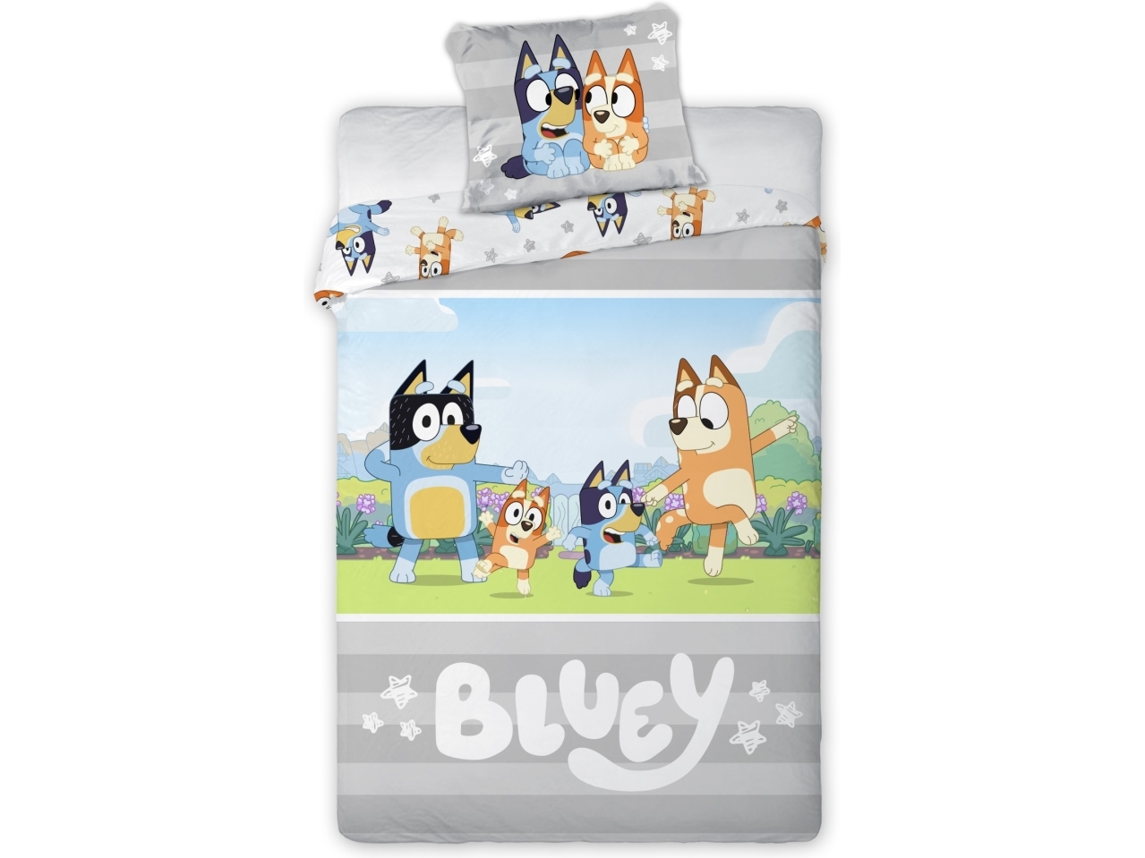 Bluey Junior sängkläder 100x135 cm 100% bomull