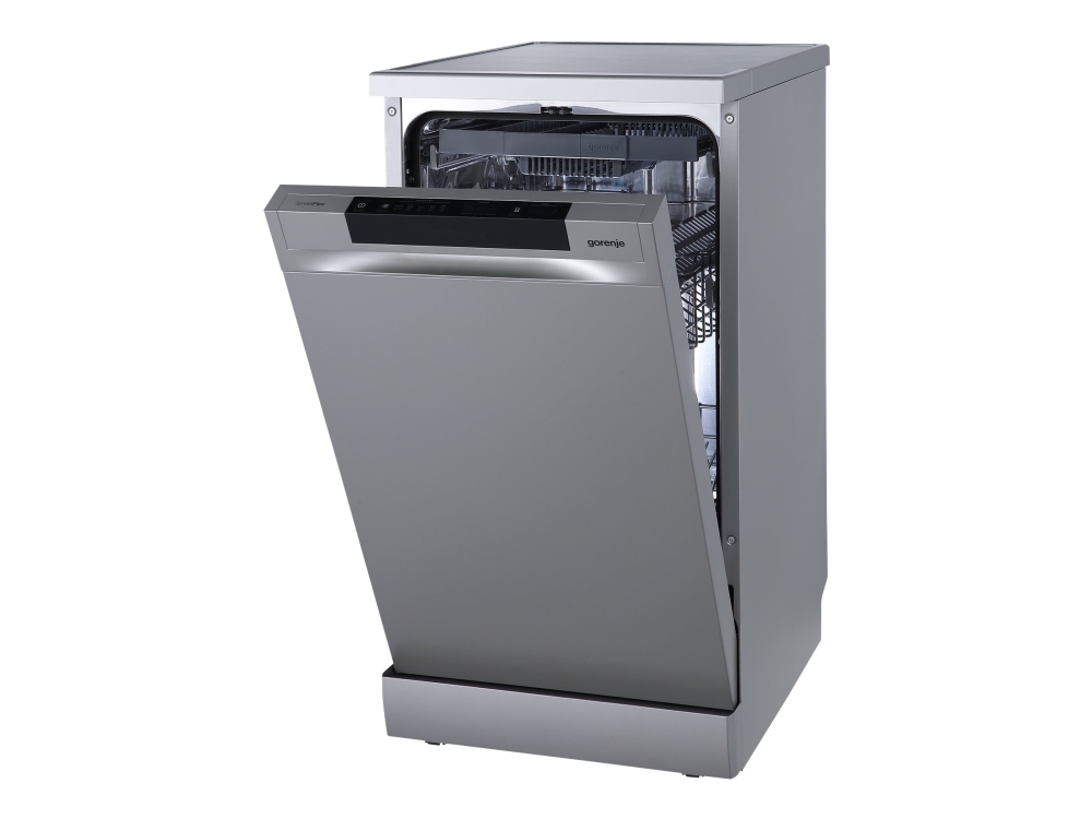 Gorenje GS541D10X – fristående diskmaskin – 45 cm – 11 kuvert – metallicgrå