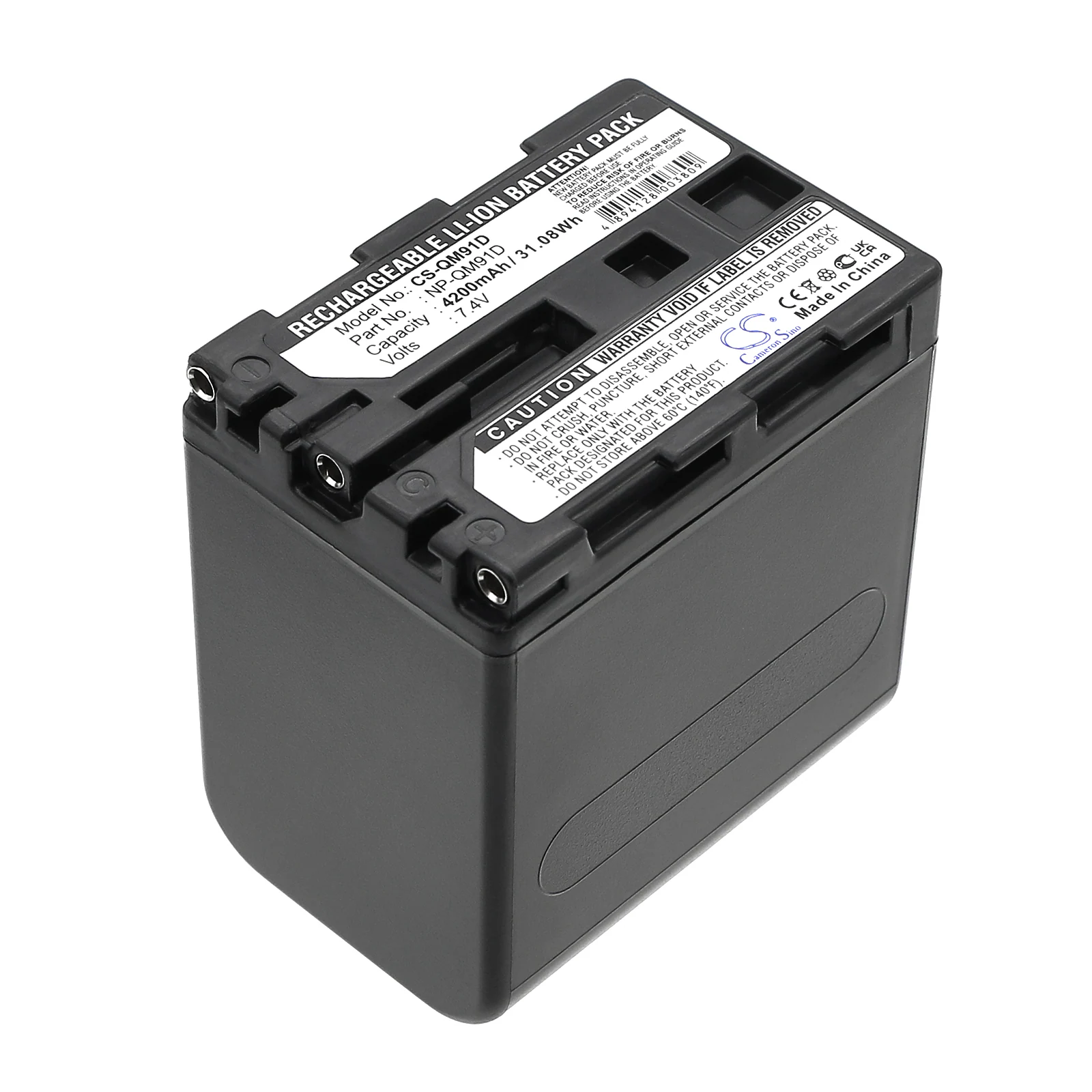 Batteri till Kamera för Sony DCR-DVD101, DCR-TRV730, CCD-TRV208 m.fl., bild 3