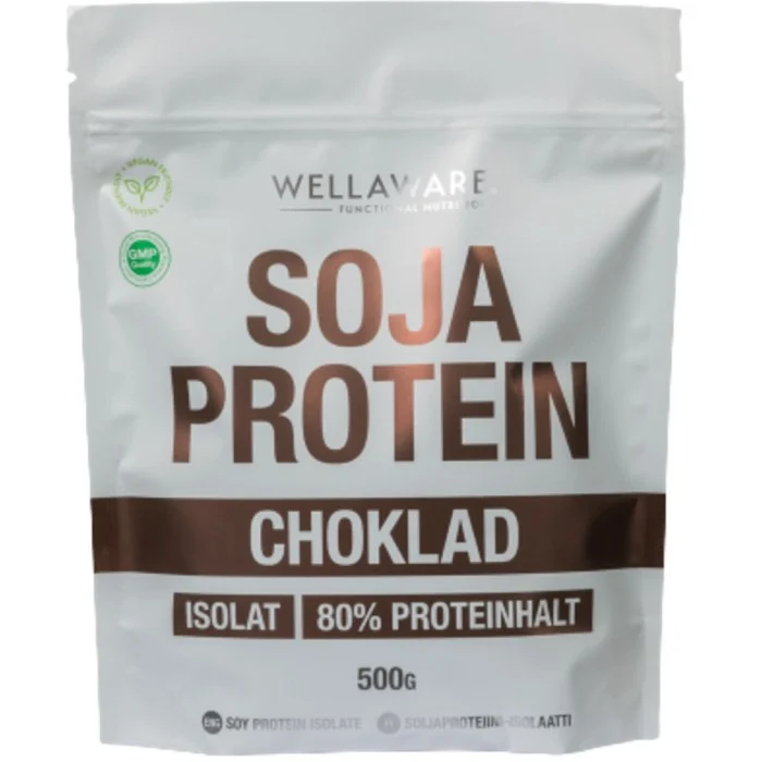 WellAware Sojaprotein Isolat Choklad 500 g