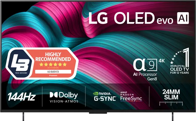LG 42" OLED evo C5 4K TV 2025 OLED42C54LA