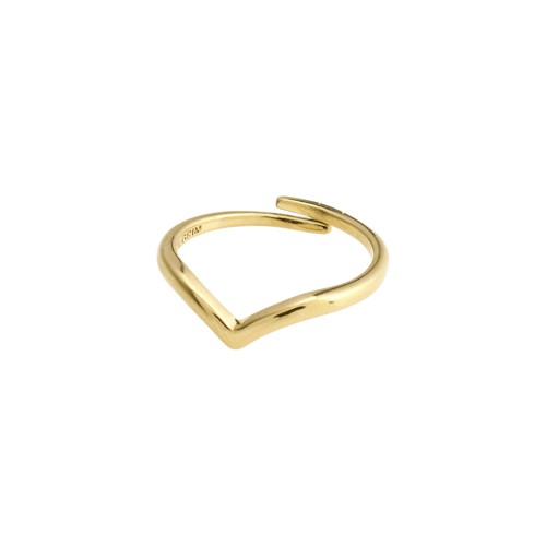PILGRIM - LULU Stack Ring - Gold Plated - Adjustable