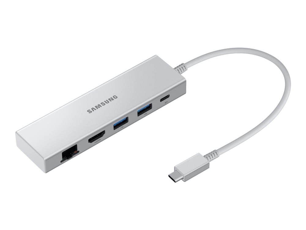 Samsung Multiport Adapter EE-P5400 - Dockningsstation - USB-C - 1GbE - för Galaxy Book Pro, Book Pro 360