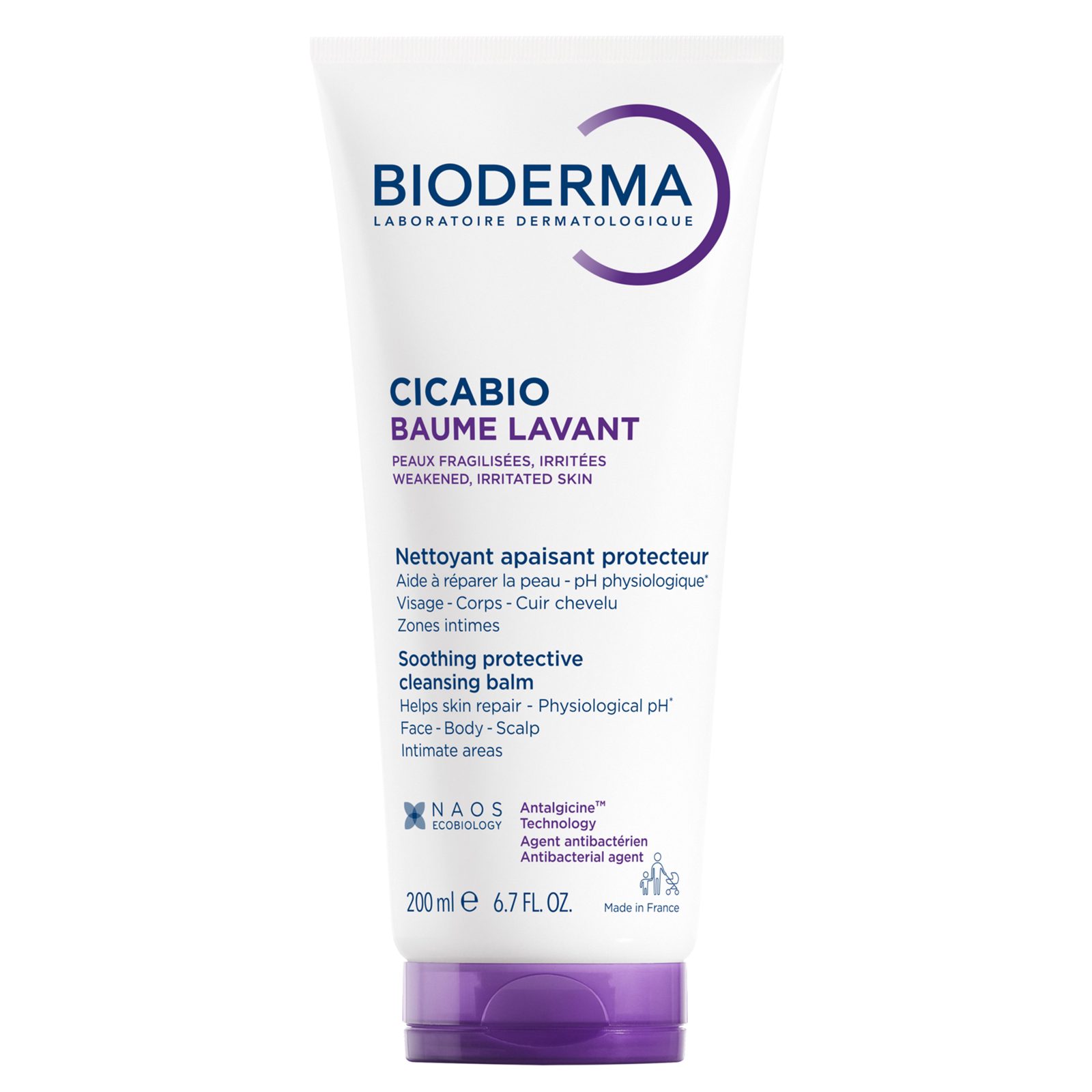 Bioderma Cicabio Baume lavant 200 ml 200 ml