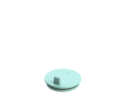 RIG-TIG - Moomin ABC dricklock till mugg - Moomin turqouise, bild 2