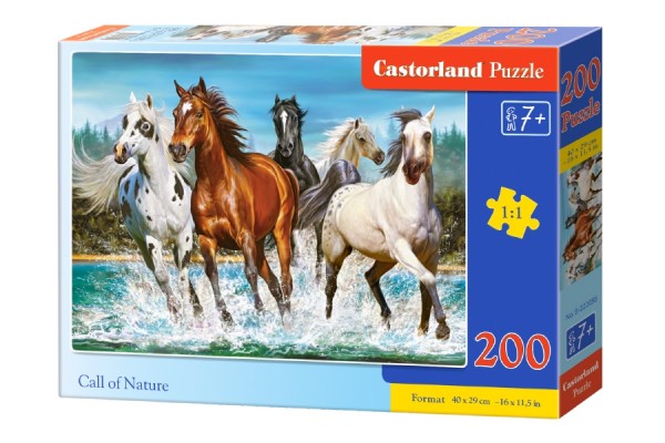 Castorland-pussel 200 bitar Call of Nature