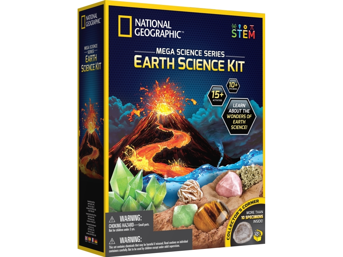 National Geographic S. E. Mega geologiset