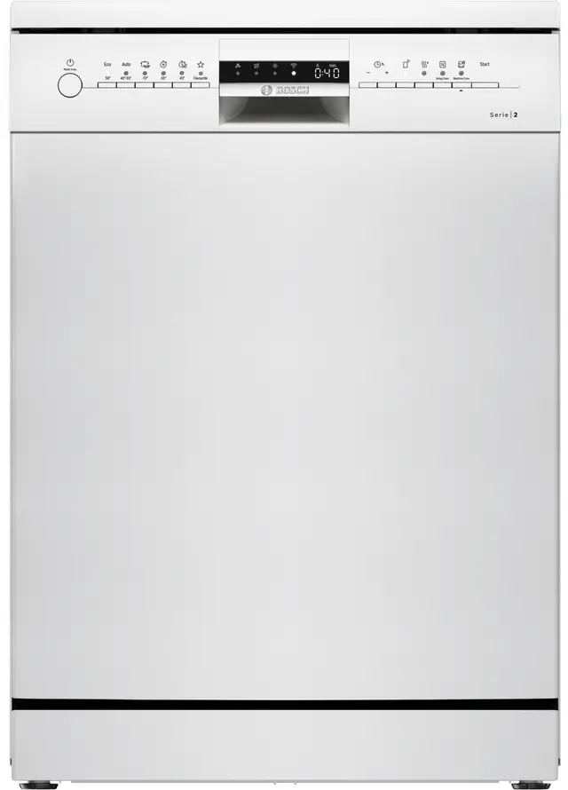 Bosch Serie 2 fristående diskmaskin SMS2ITW66E (vit)