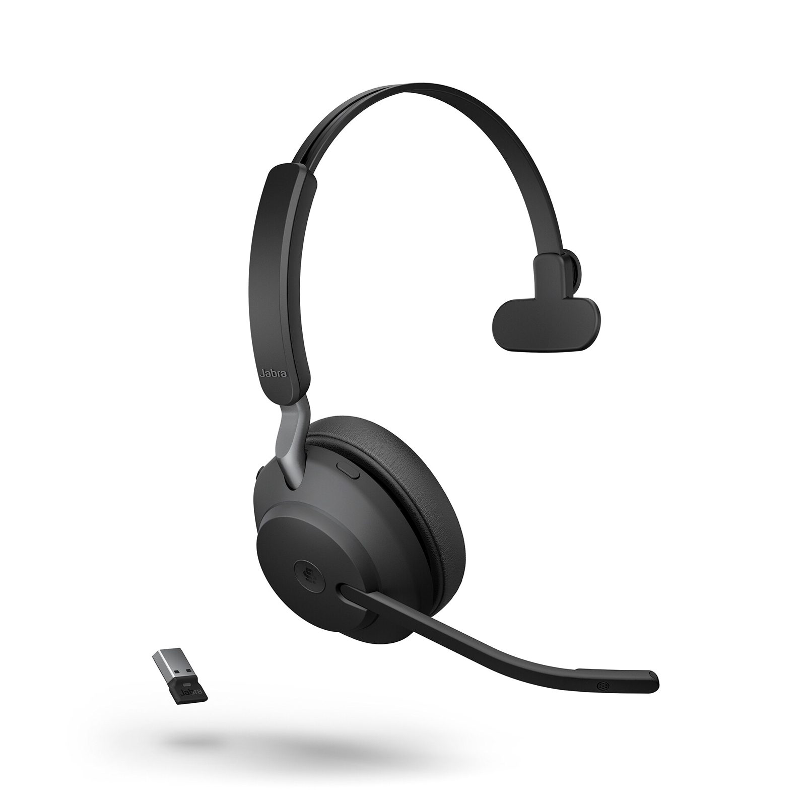 Jabra Evolve2 65 USB-A Trådløst Monoheadset med ladestativ (MS Teams), bild 2