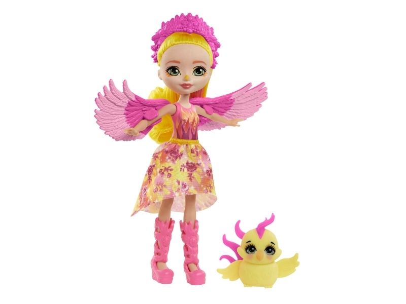 Enchantimals docka + Phoenix husdjur