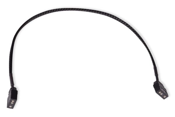 Alphacool 18702, RGB-splitterkabel, Plast, Svart, 3-stift, 300 mm, 1 styck