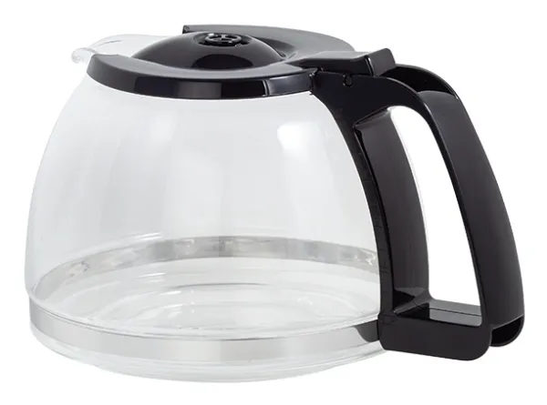 Melitta 220595, Kanna, Melitta, Svart, Transparent, Glas, 1 styck