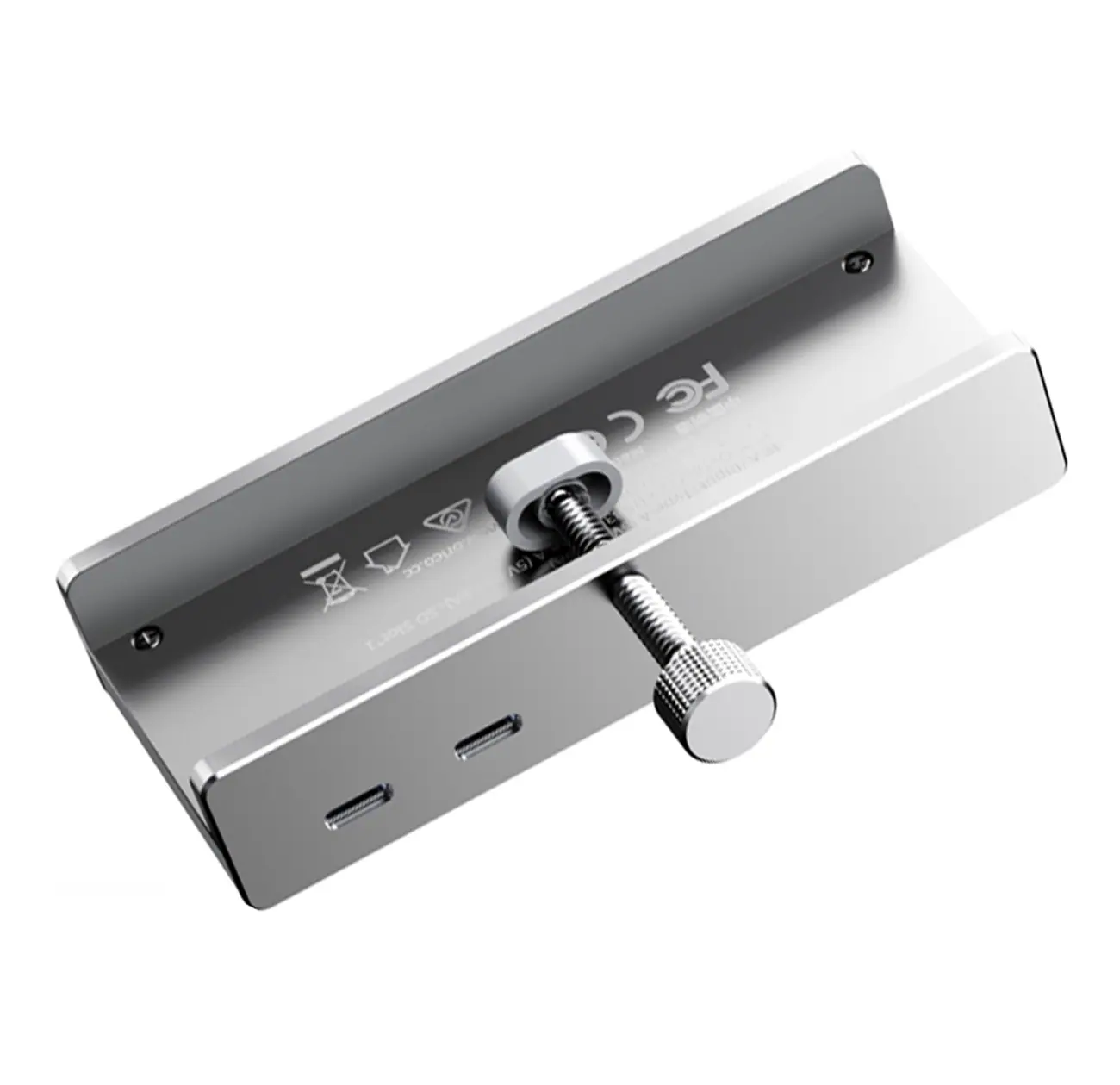 Orico MH5PMM klämhubb USB-C / 2x USB-A 3.0, + SD&TF + 3,5 mm ljud - svart