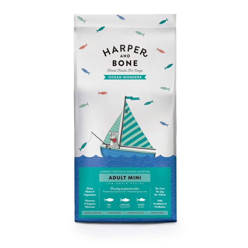 Harper & Bone Dog Adult Mini Ocean Wonders 2 kg