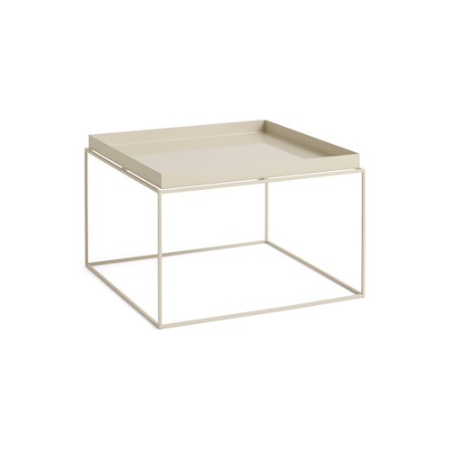 HAY - Tray Soffbord - 60x60x39 cm - Varm Beige