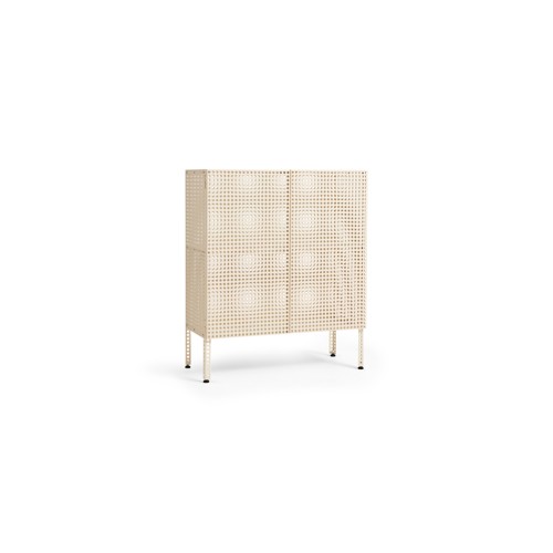 HAY - Perforated Golvskåp Medium - H95 cm - Äggskal
