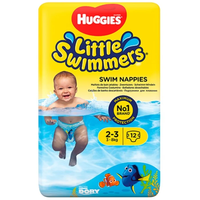 Huggies Simblöjor 2-3 (3-8kg), 12 st