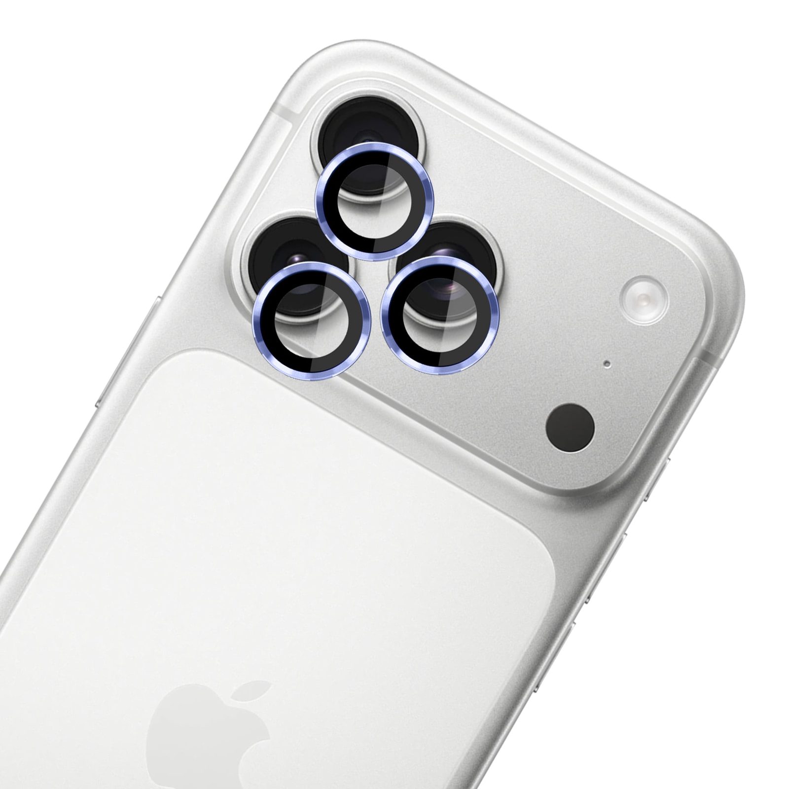 3mk Lens Protection Pro – härdat glas i svart för iPhone 18 Pro / 18 Pro Max – ljusblått, bild 4