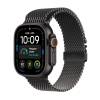 Apple Watch Ultra 4 GPS + Cellular 49 mm svart titan, svart titan Milanesisk loop - S, bild 3