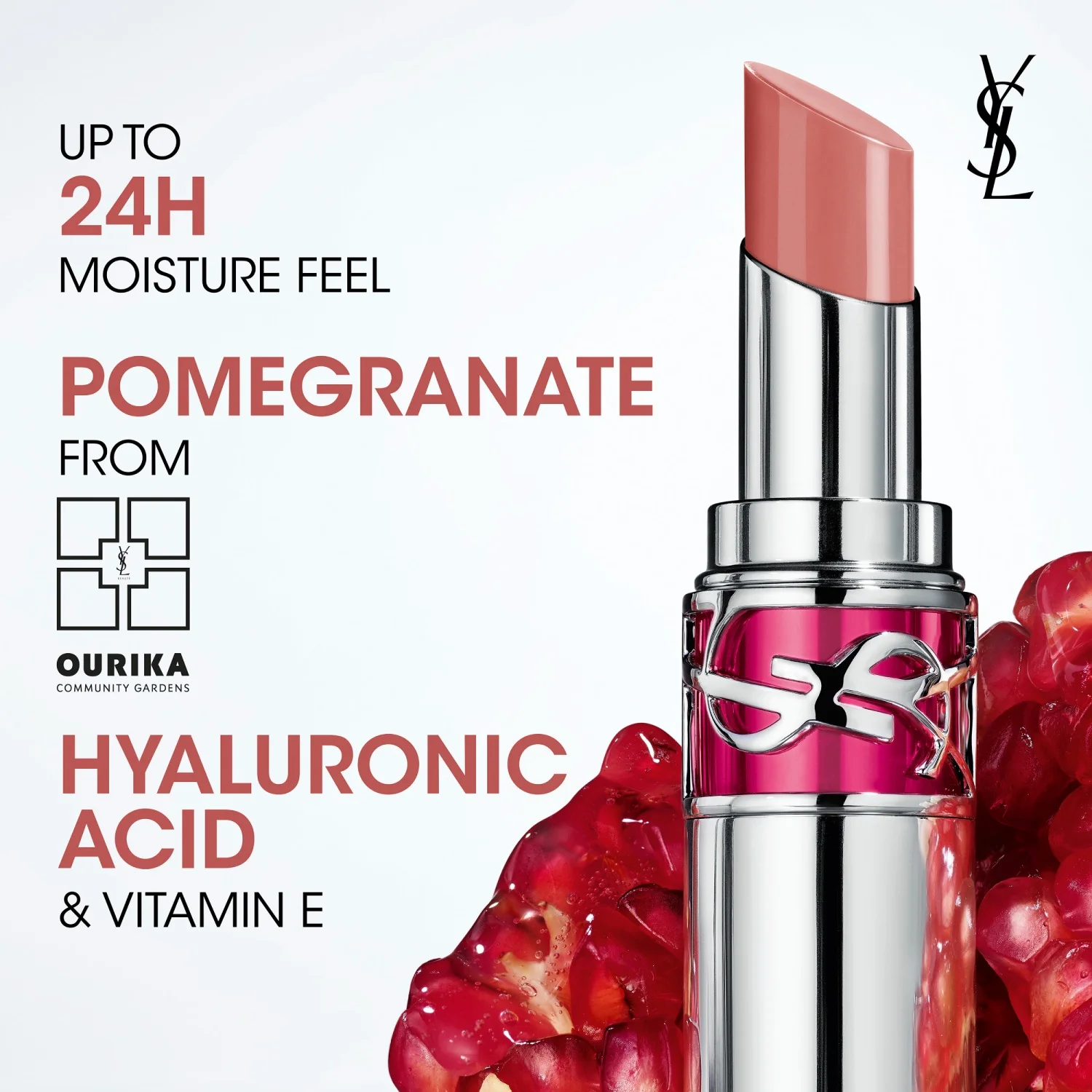 Yves Saint Laurent YSL LOVESHINE Candy Glaze Lip Gloss Stick SHOWCASING NUDE 15, bild 3