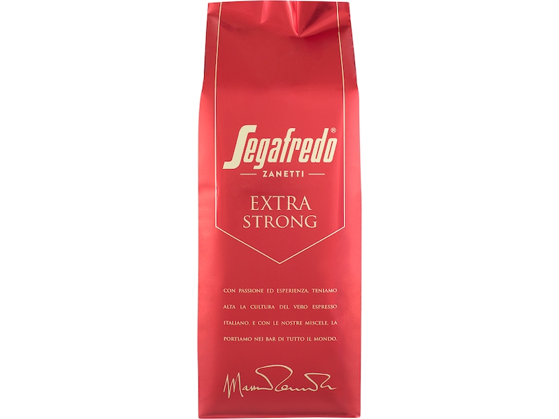 SEGAFREDO extra stark hela kaffebönor 1kg